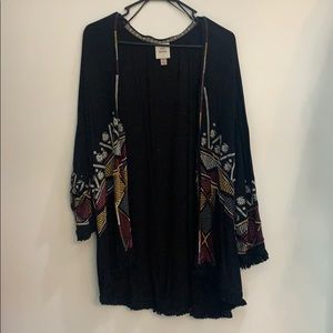 Knox Rose Boho Fringe Cardigan
